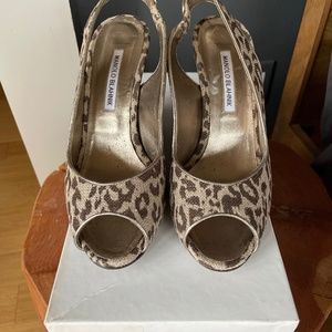 Manolo Blahnik wedge sandals